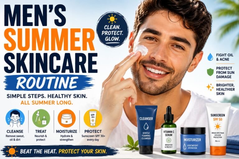 Men’s Summer Skincare Routine: A Simple Guide for Healthy Skin