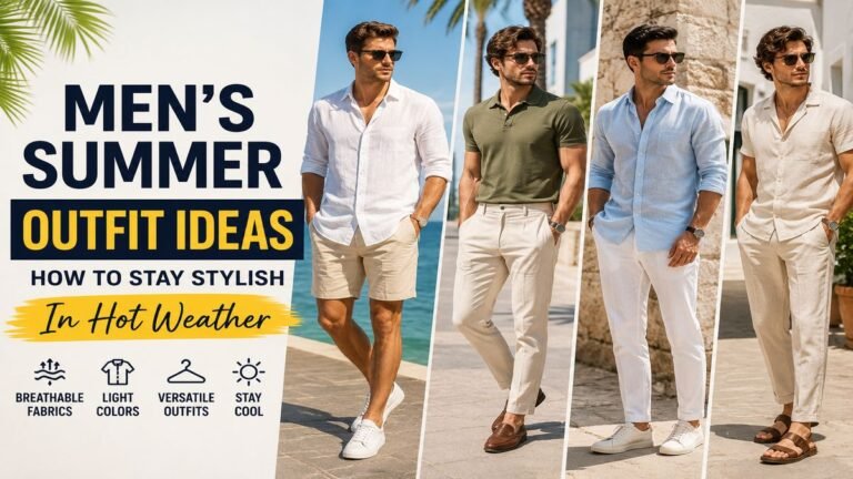 Men’s Summer Outfit Ideas: How to Stay Stylish in Hot Weather